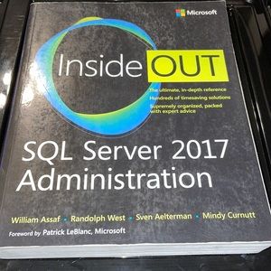 Microsoft inside out sql server 2017 administration